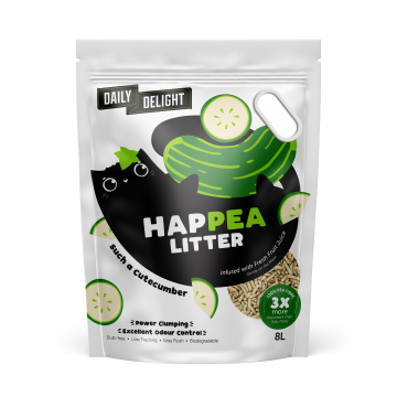 Daily Delight Happea Litter Cucumber 8L (4 Packs)